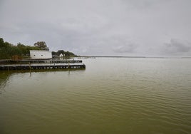 Vista del lago de la Albufera.