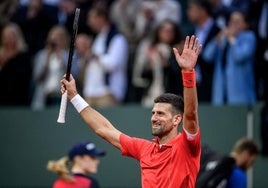 Novak Djokovic, en Ginebra.