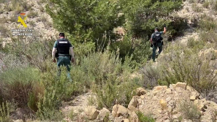 Hallan los cuerpos de un matrimonio alemán en la zona de Xixona donde un perro encontró un brazo