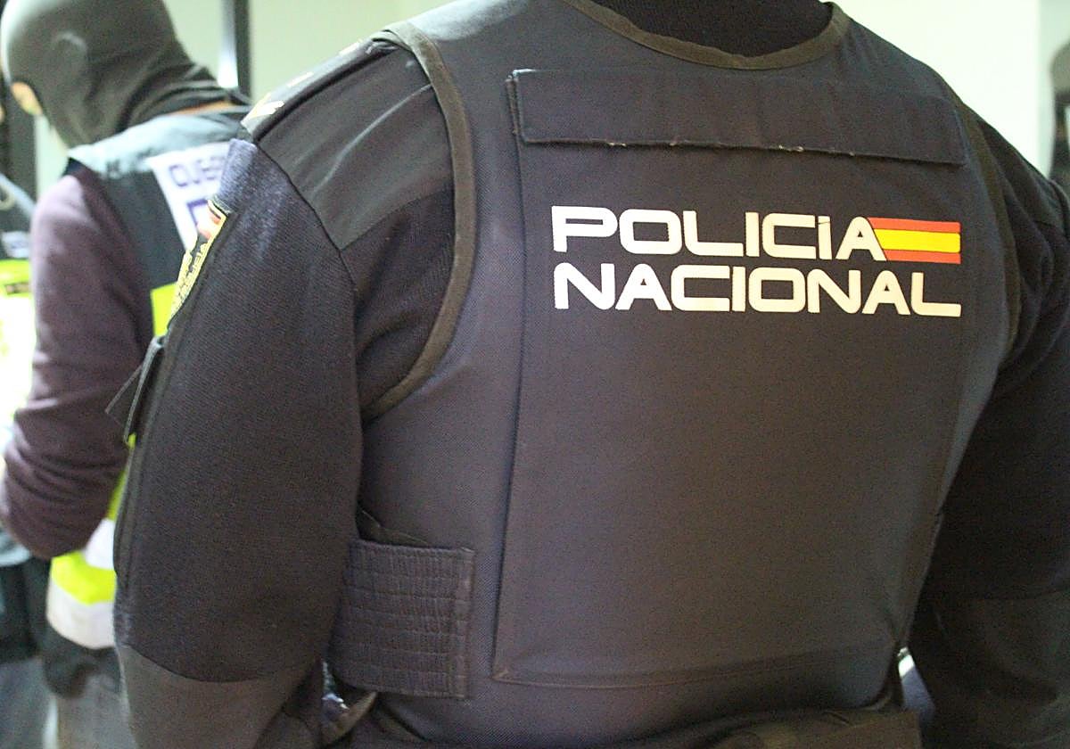 Un agente de la Policía Nacional en una imagen de archivo.