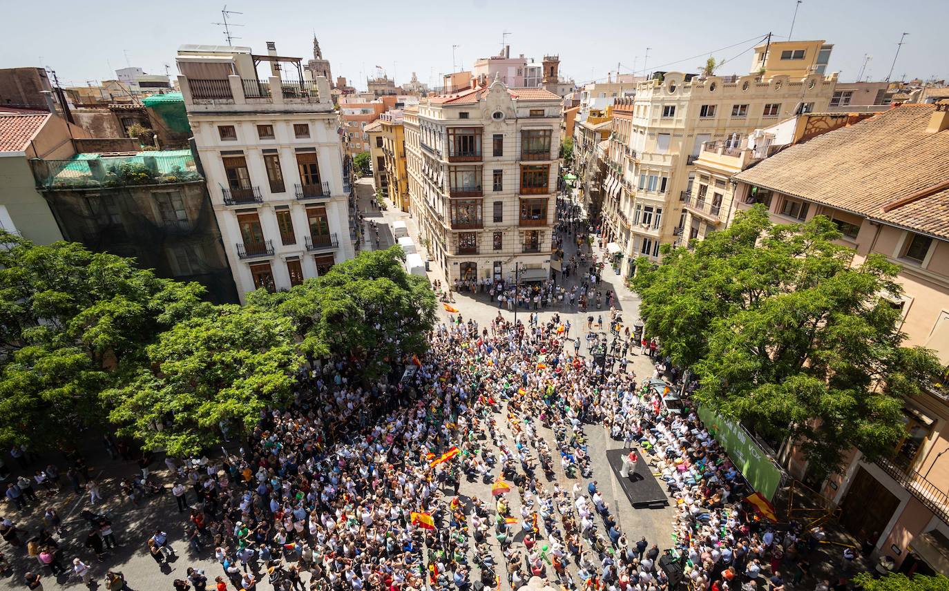 Mitin de Vox en Valencia