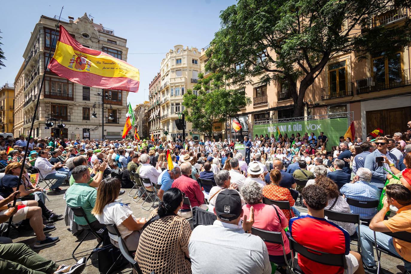 Mitin de Vox en Valencia