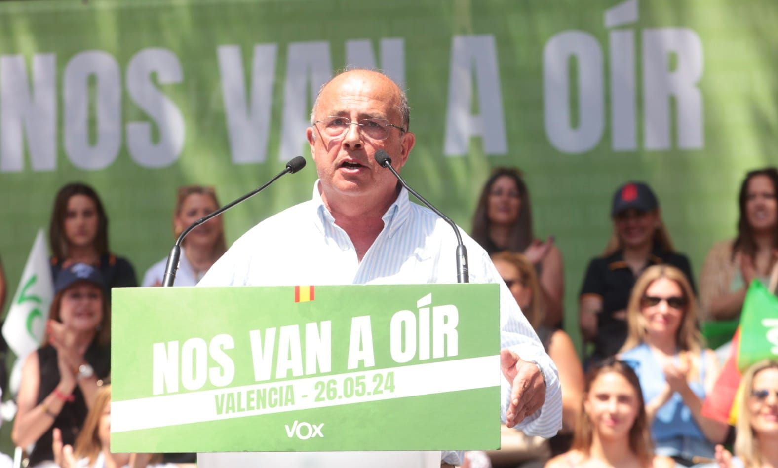 Mitin de Vox en Valencia