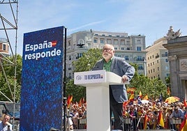 Fernando Savater, en un acto del PP.