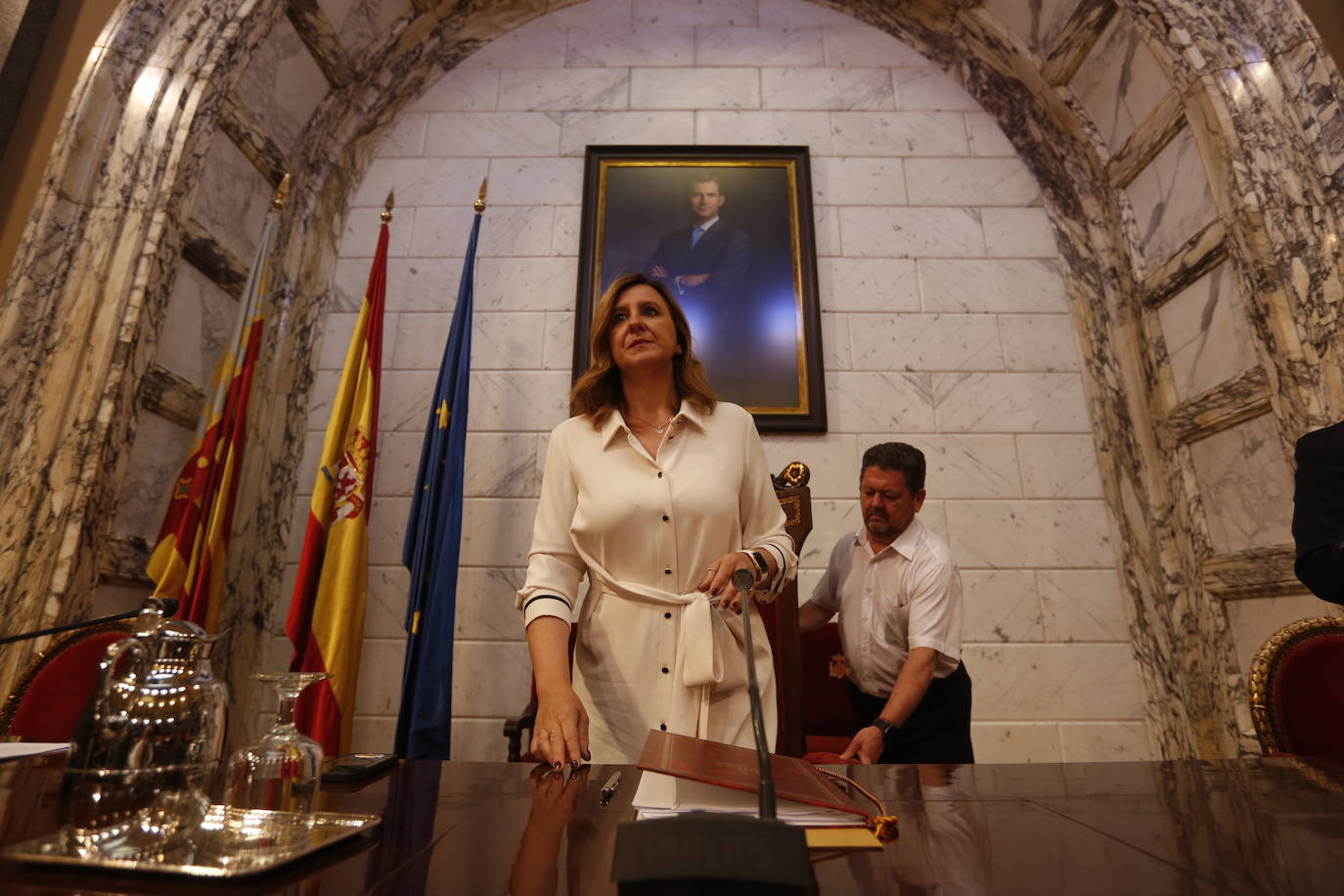 El pleno de mayo del Ayuntamiento de Valencia, en imágenes