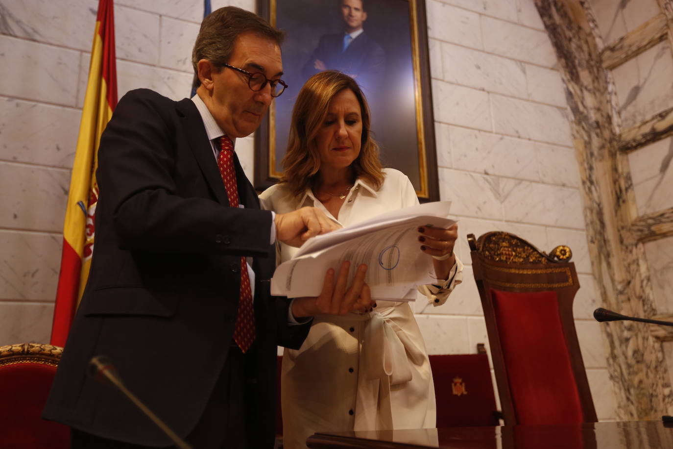 El pleno de mayo del Ayuntamiento de Valencia, en imágenes