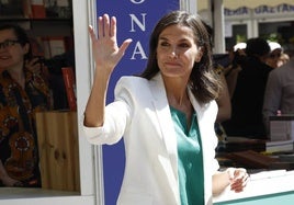 La reina Letizia inaugura la Feria del Libro de Madrid