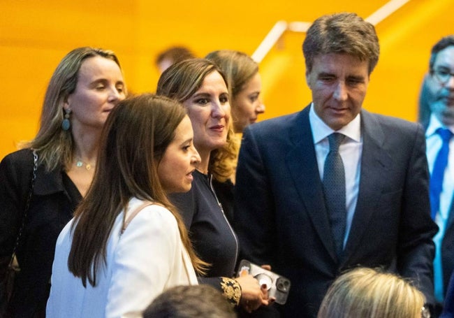 María José Catalá, en el auditorio.