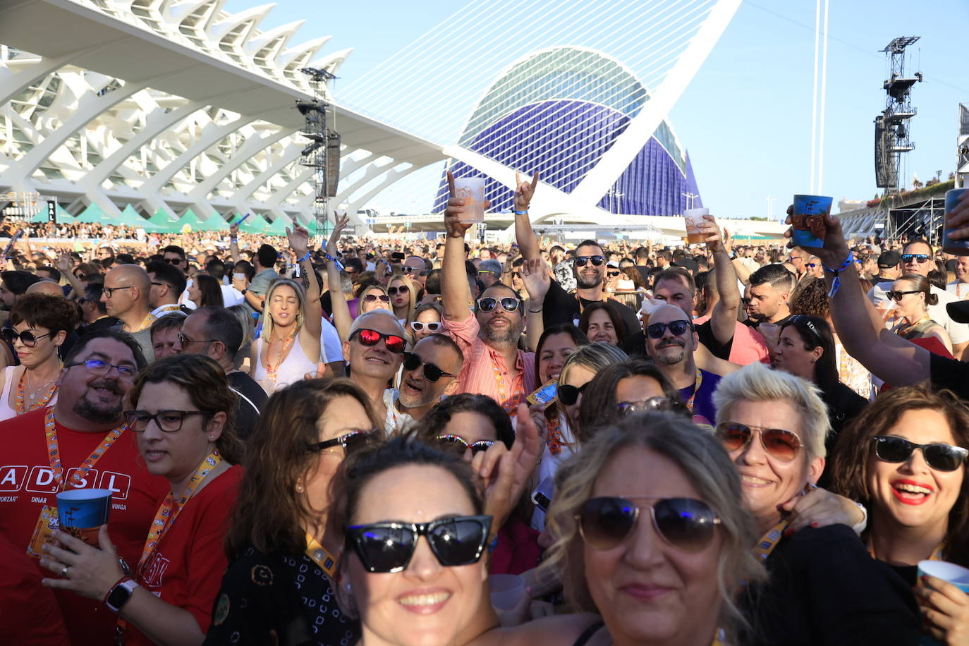 El festival &#039;Love The 90s&#039; lleva al éxtasis a la Ciudad de las Artes y las Ciencias