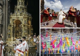 Custodia, Danza de la Moma y mascletà, este domingo en Valencia.