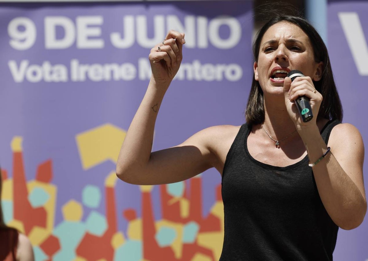 Imagen secundaria 1 - Vicent Marzà, candidato de Sumar; Irene Montero, aspirante de Podemos y la exministra Leire Pajín, en las listas a las europeas.