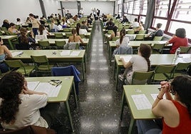 Examen de Selectividad en Valencia.