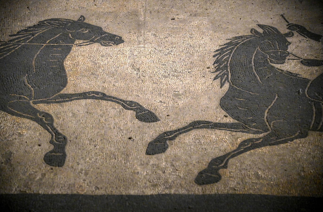 El Palacio Farnese descubre sus mosaicos subterráneos de la Antigua Roma
