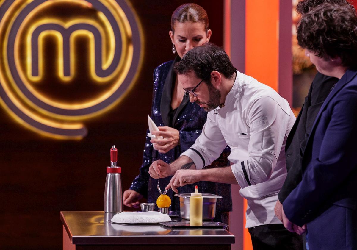 Una imagen del chef Jesús Escalera en el programa.