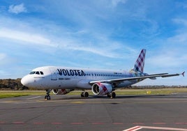 Un avión de Volotea en una imagen de archivo.