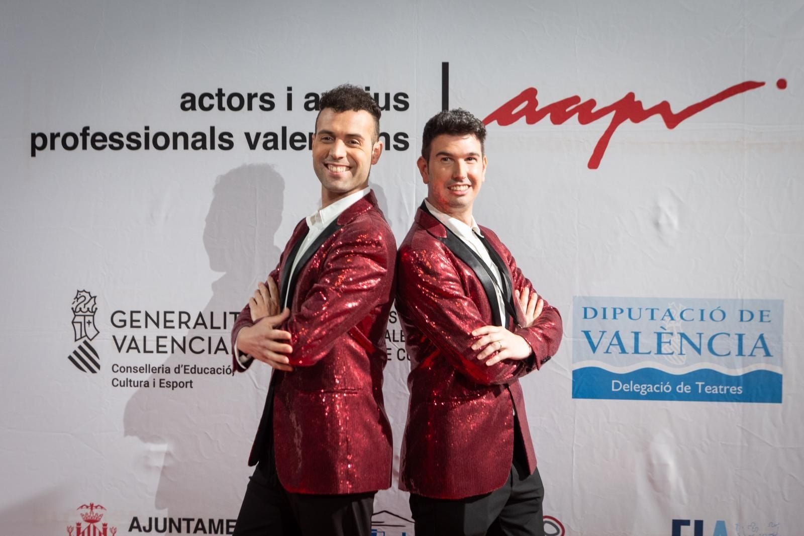 La alfombra roja de los premios de los actores valencianos