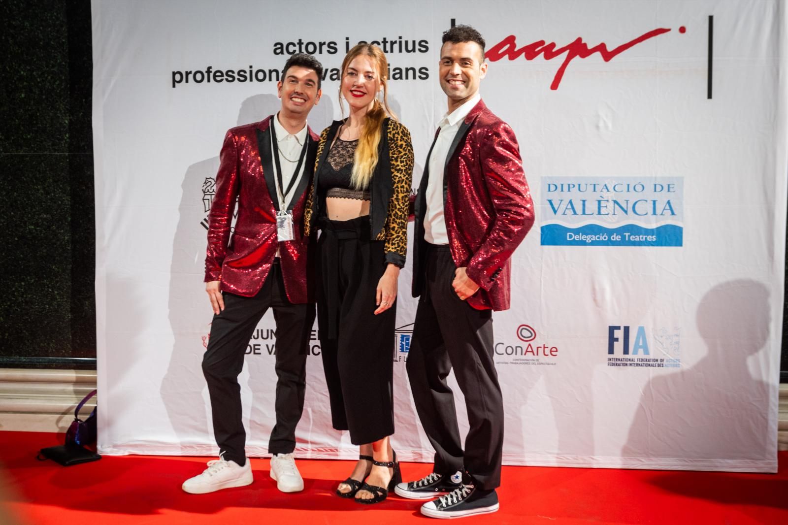 La alfombra roja de los premios de los actores valencianos