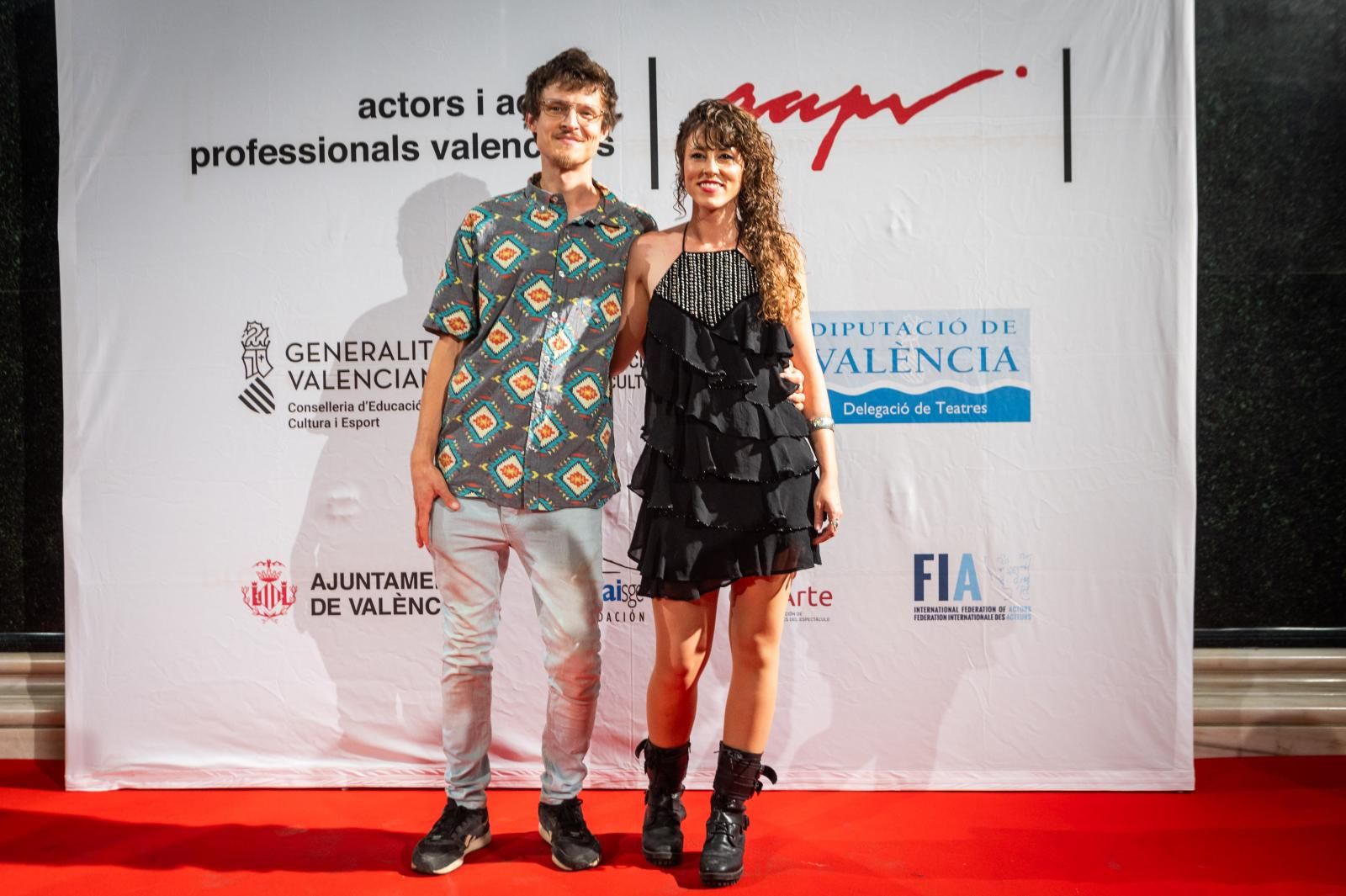 La alfombra roja de los premios de los actores valencianos