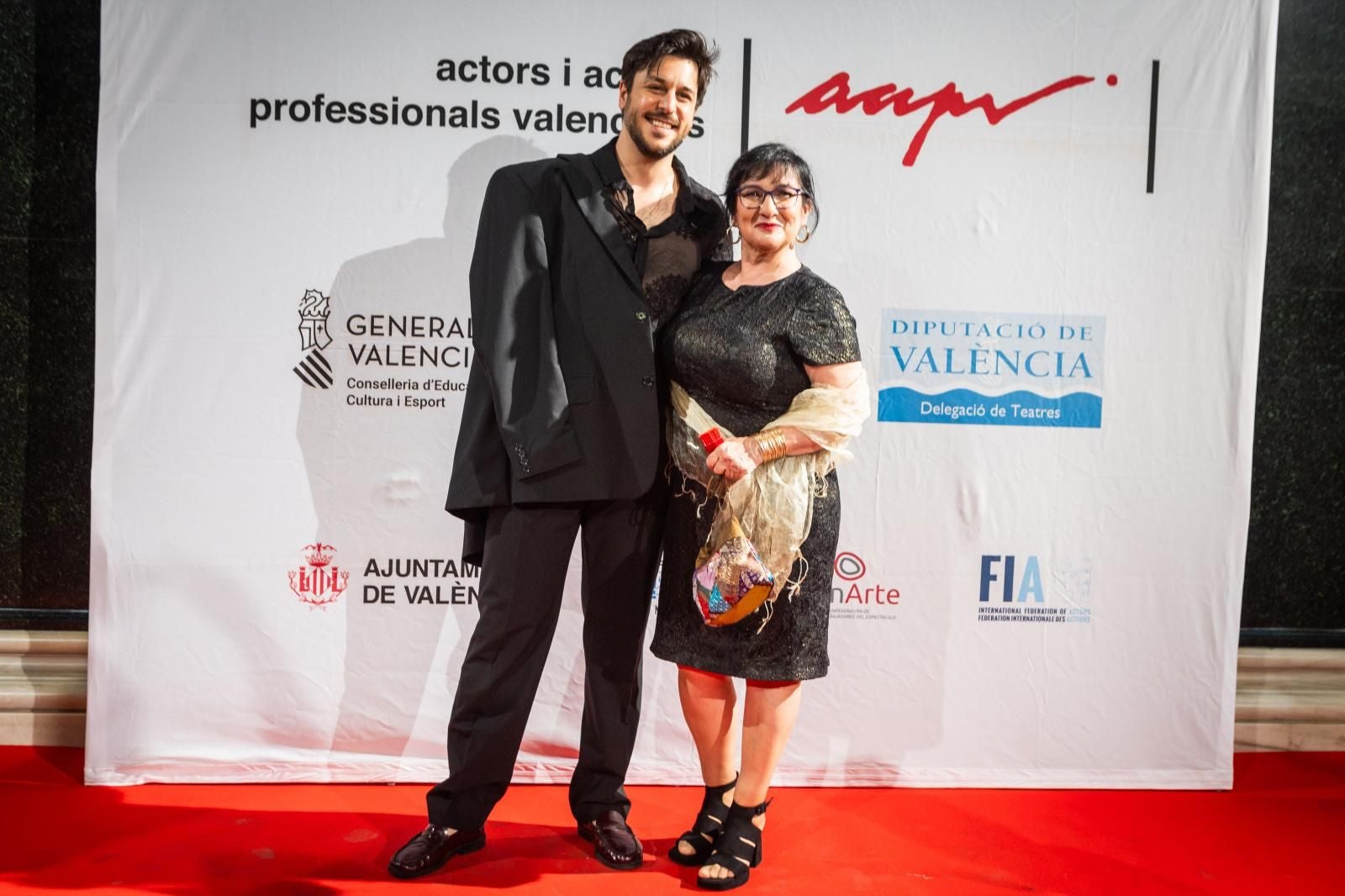 La alfombra roja de los premios de los actores valencianos