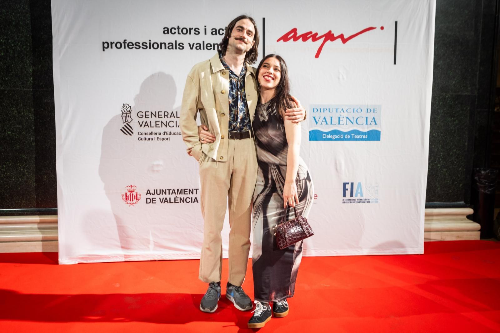 La alfombra roja de los premios de los actores valencianos