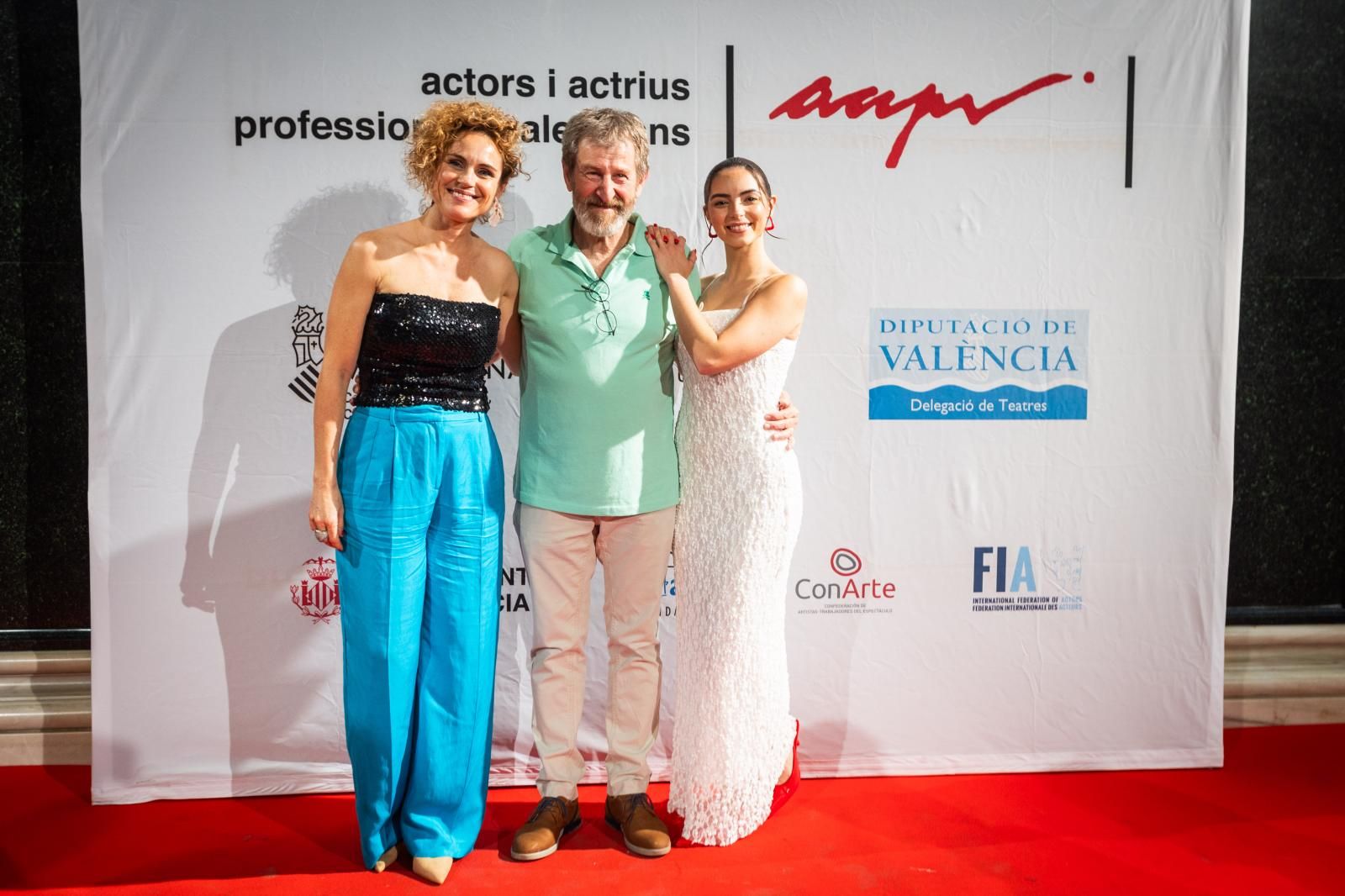 La alfombra roja de los premios de los actores valencianos