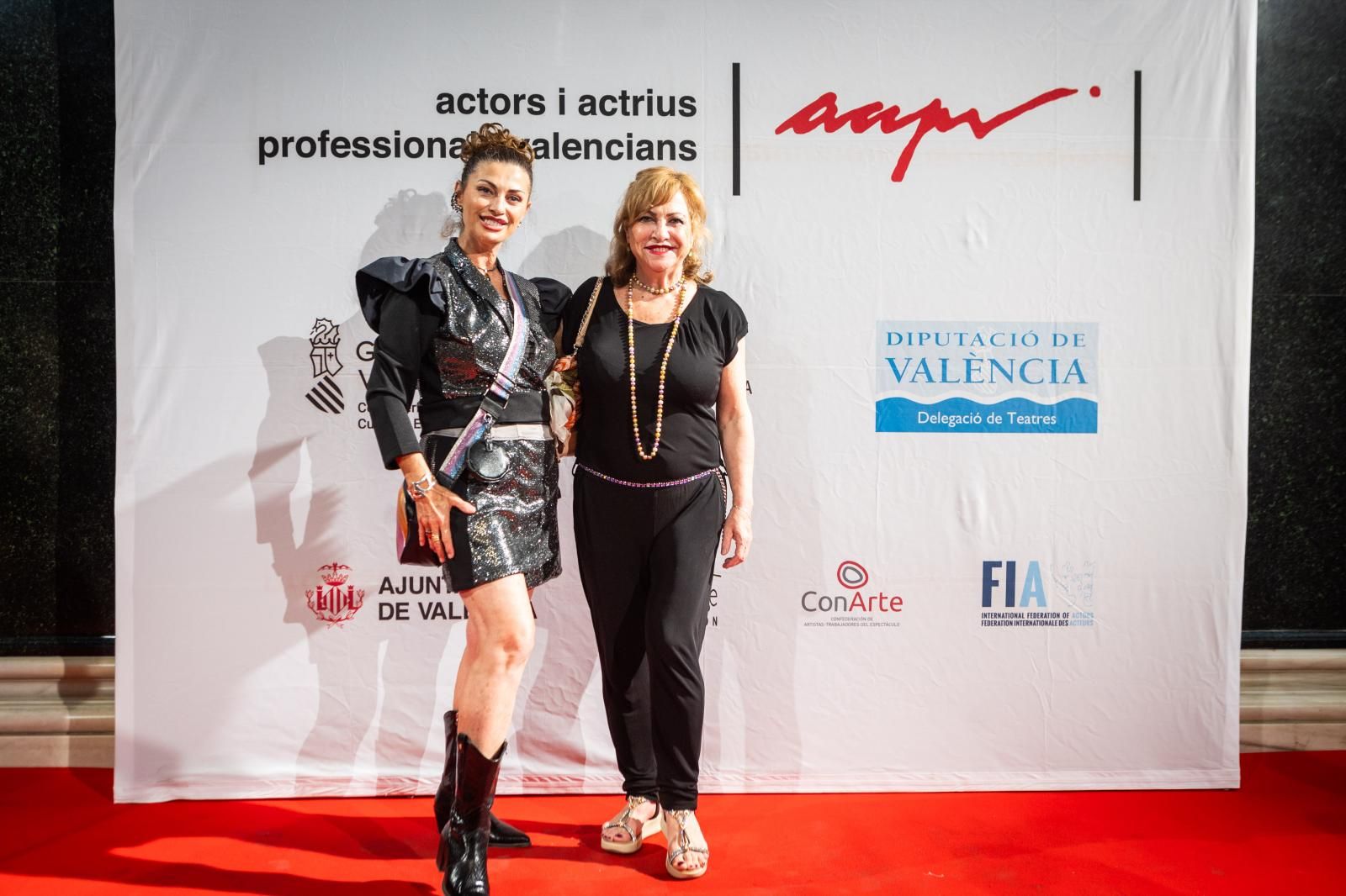 La alfombra roja de los premios de los actores valencianos