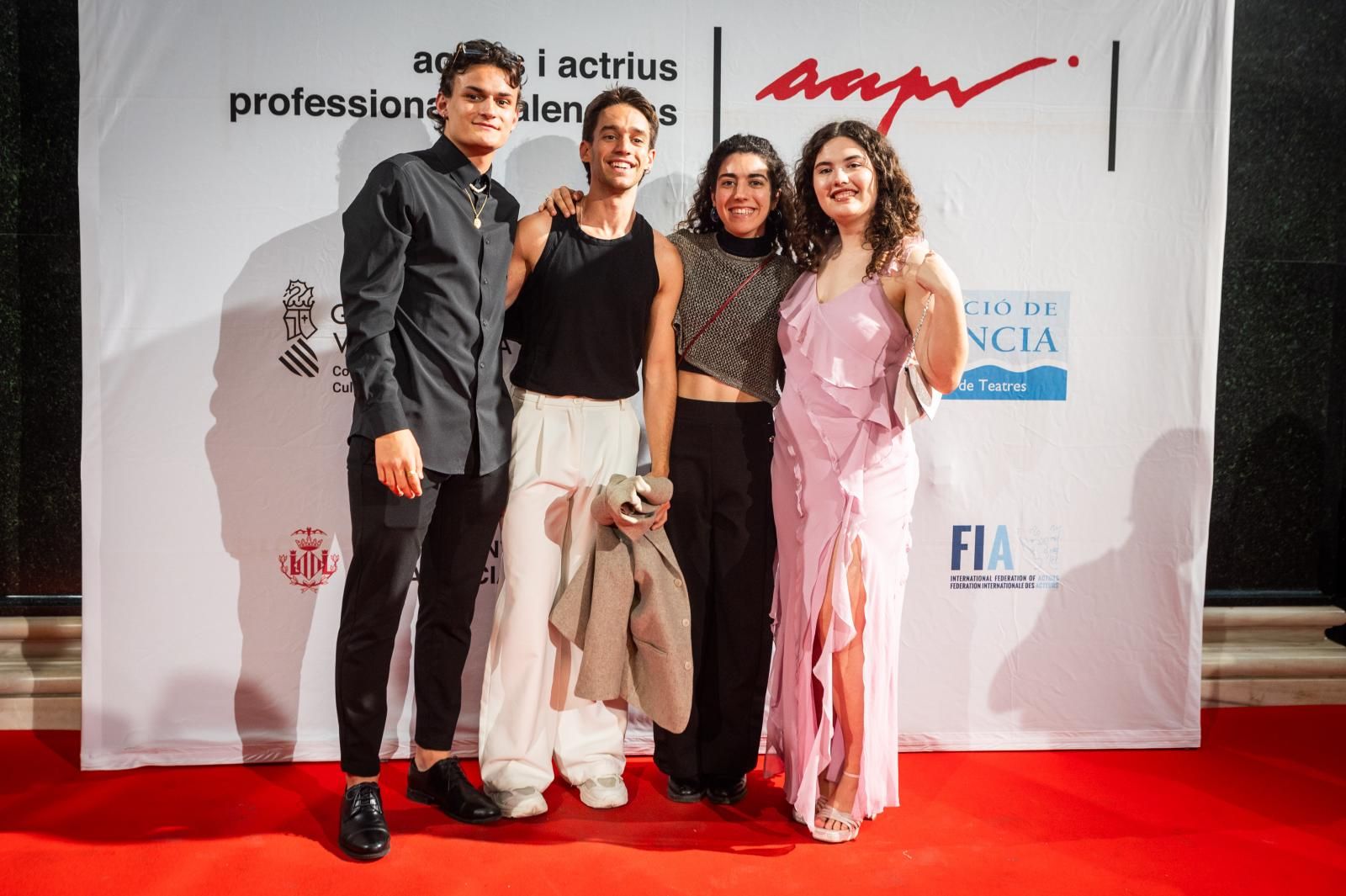 La alfombra roja de los premios de los actores valencianos