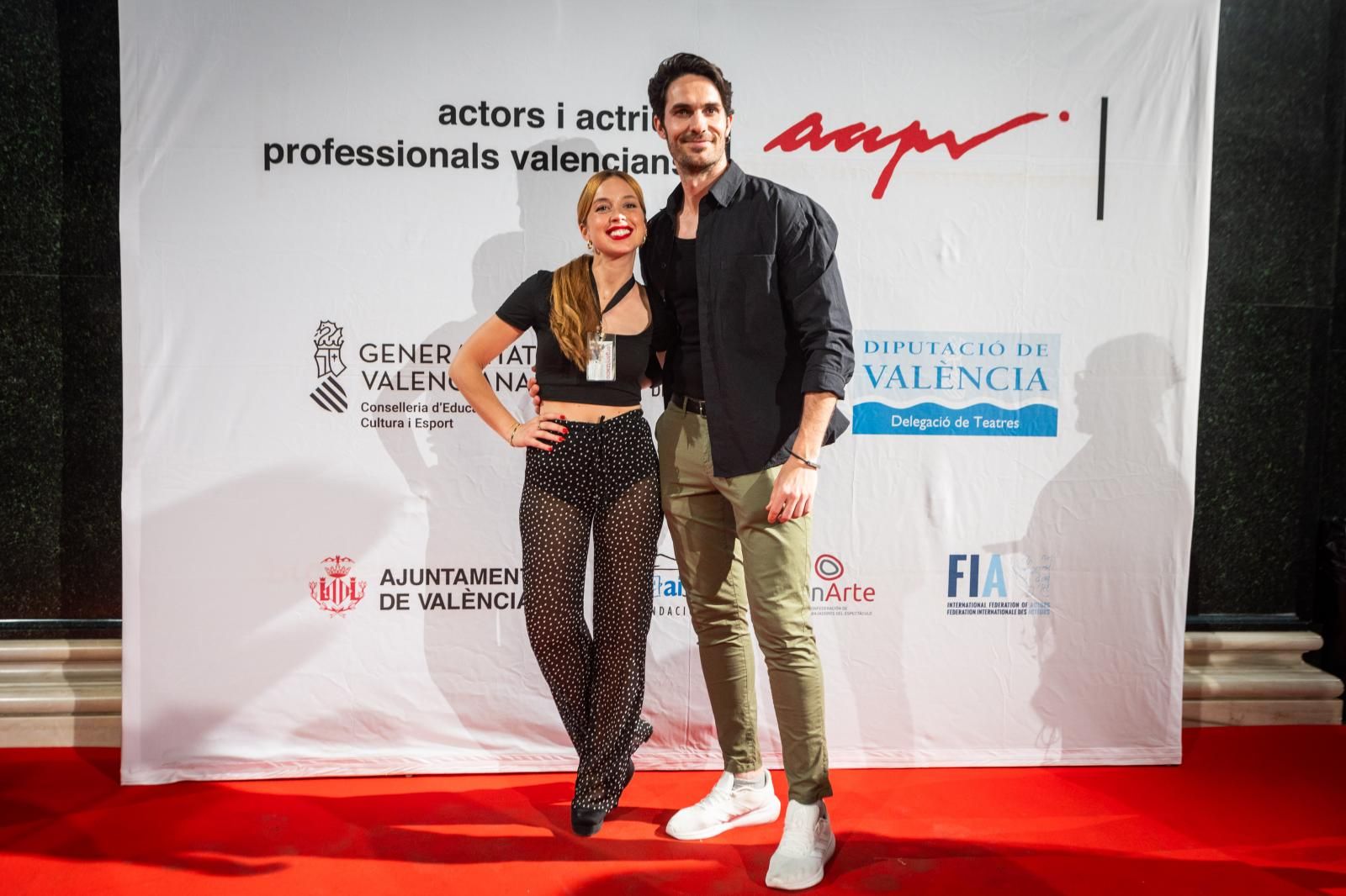 La alfombra roja de los premios de los actores valencianos