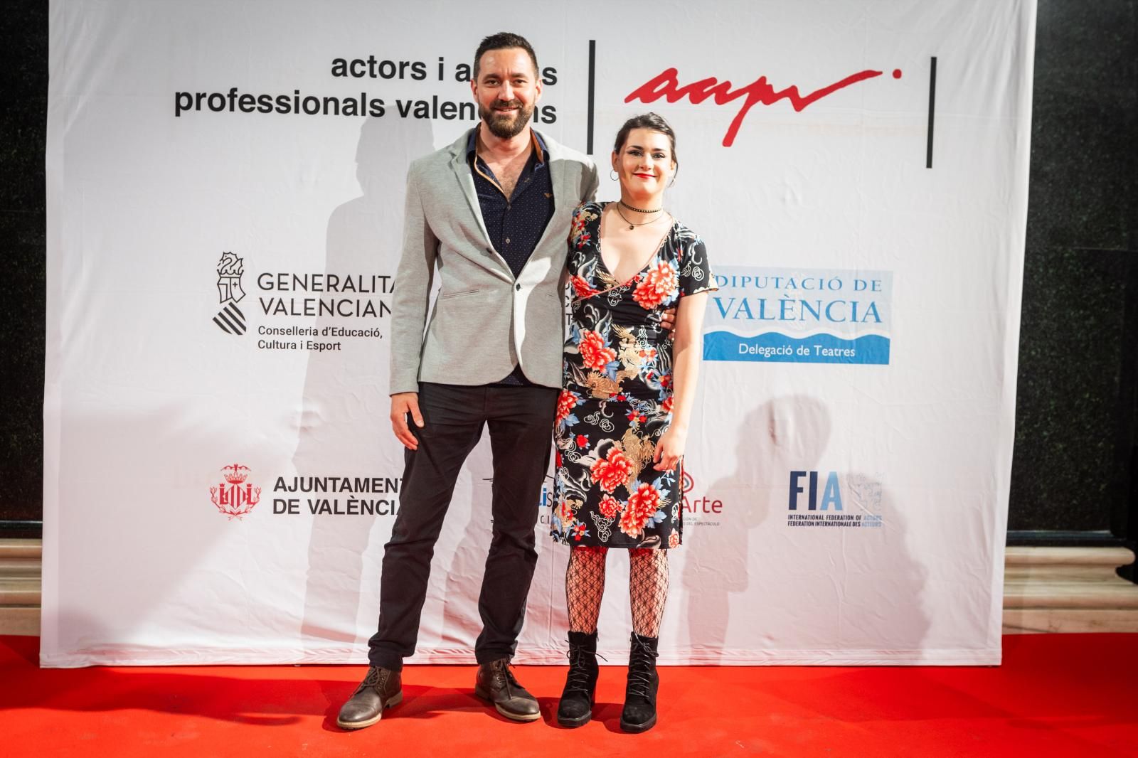 La alfombra roja de los premios de los actores valencianos