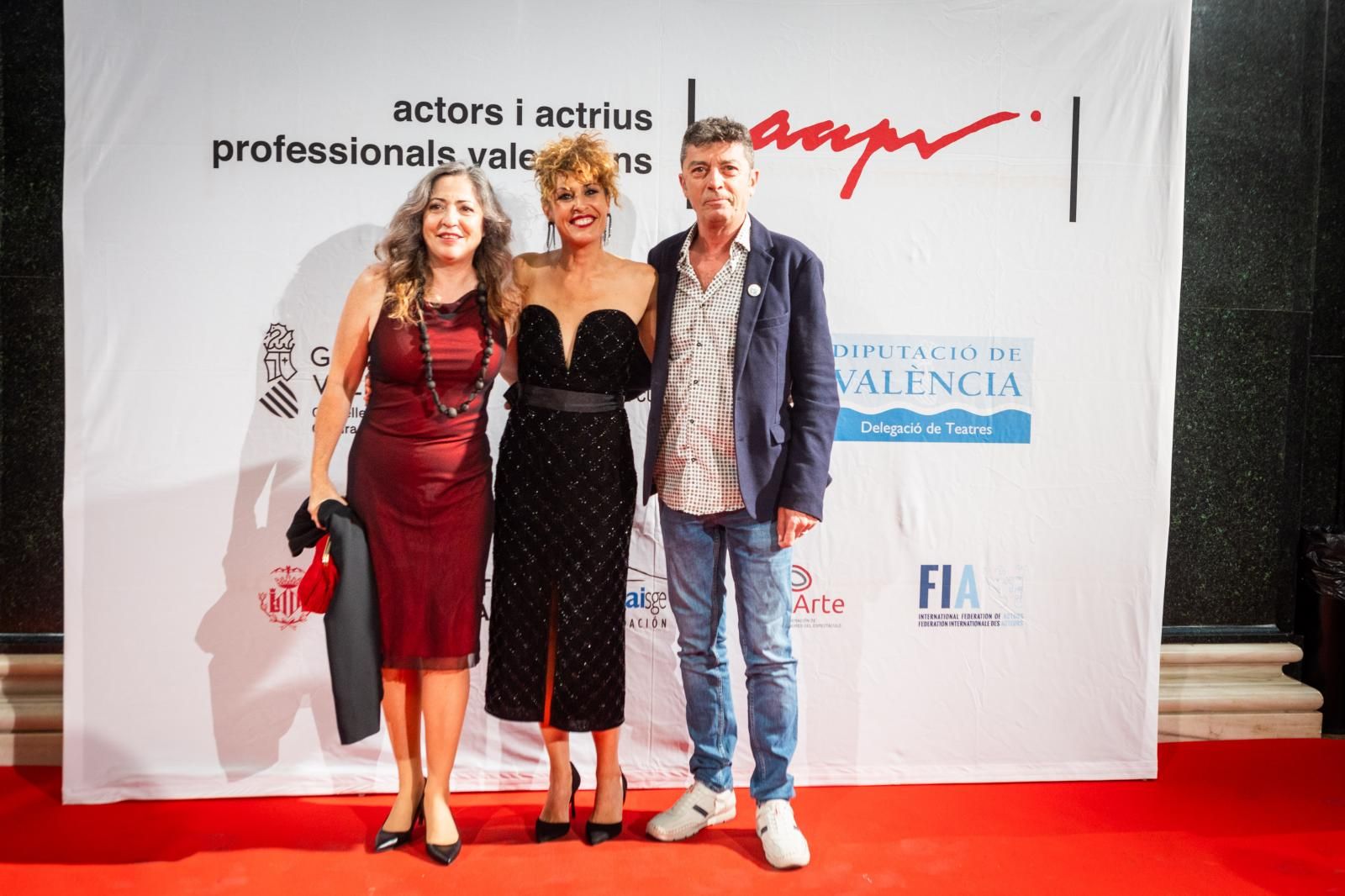 La alfombra roja de los premios de los actores valencianos