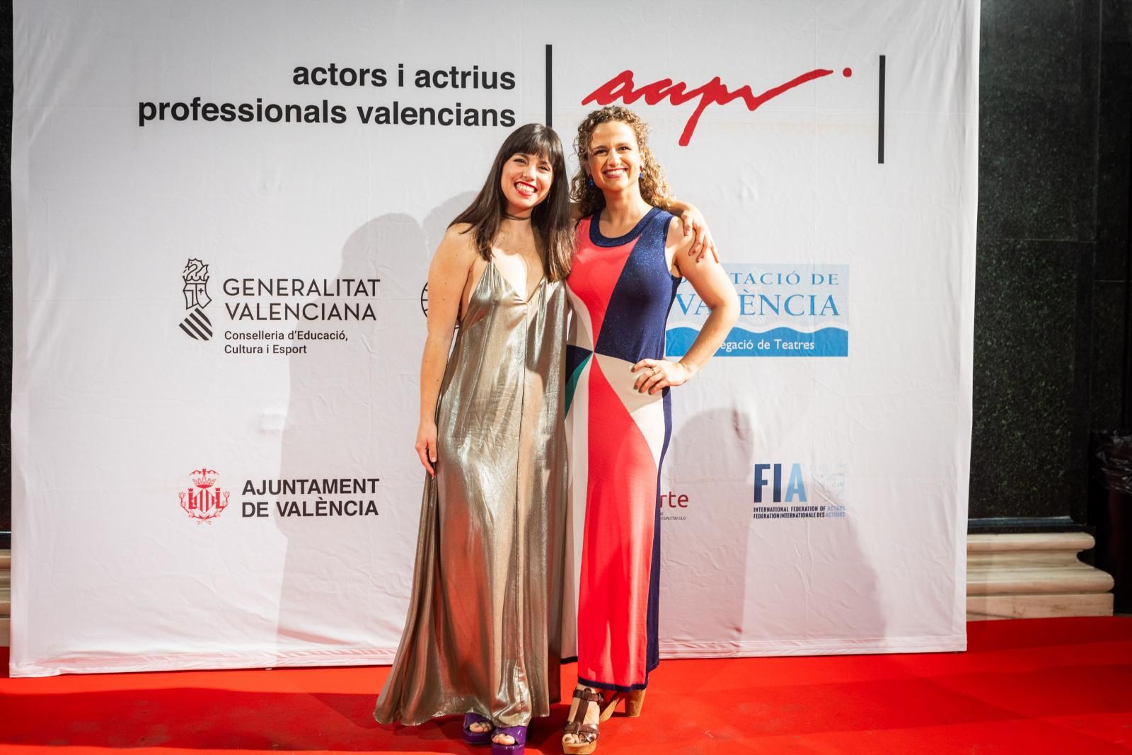 La alfombra roja de los premios de los actores valencianos