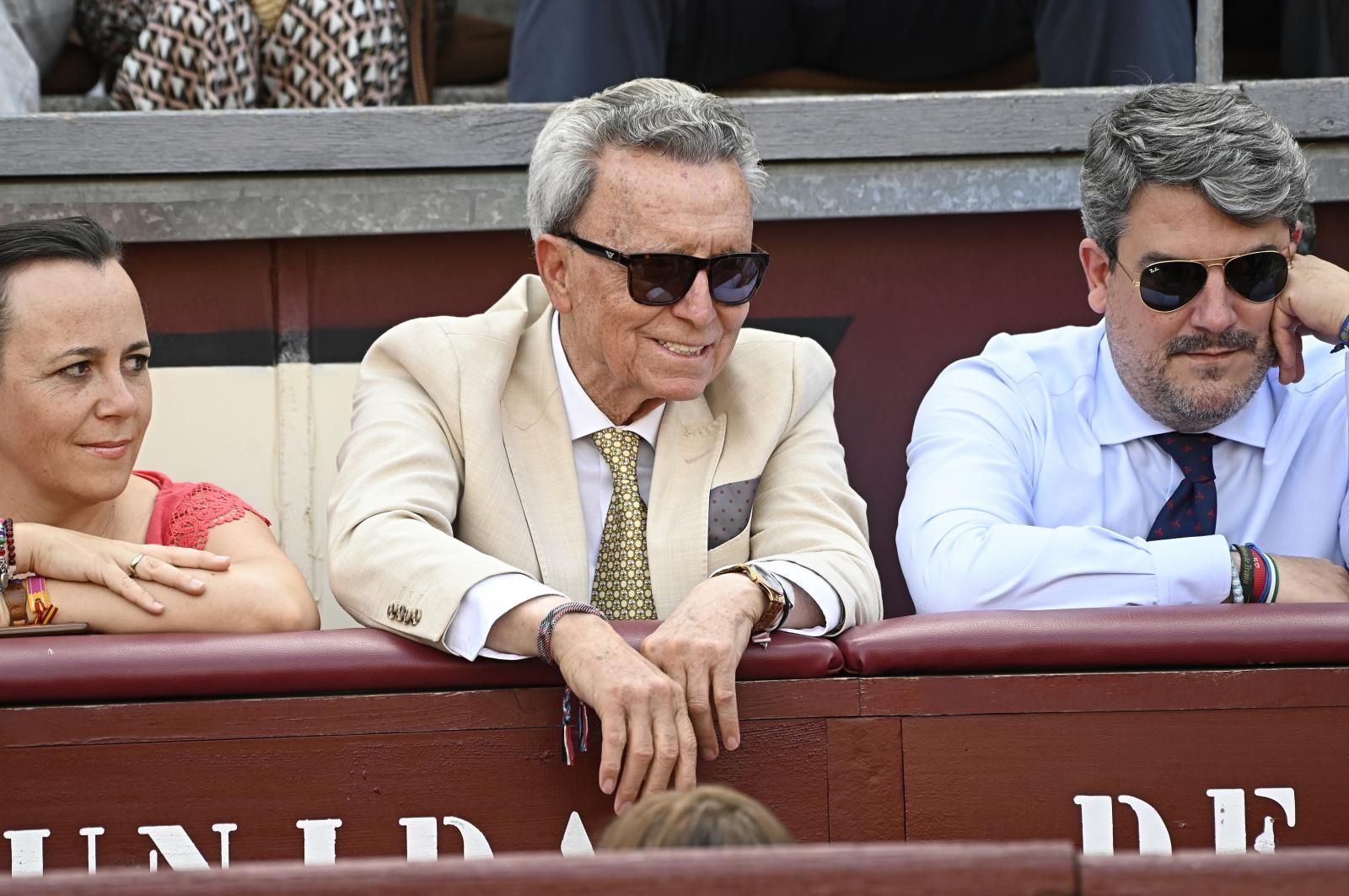 Famosos en la Plaza de Toros de Las Ventas