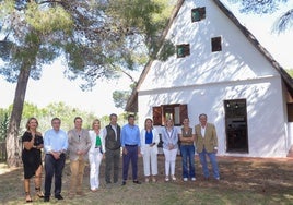 El Consell presidido por Carlos Mazón, este miércoles en l'Albufera.