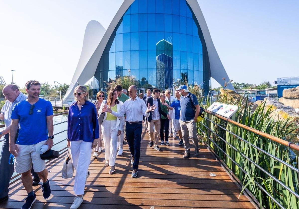 L&#039; Oceanogràfic, escenario del acto en favor del medio ambiente de LAS PROVINCIAS