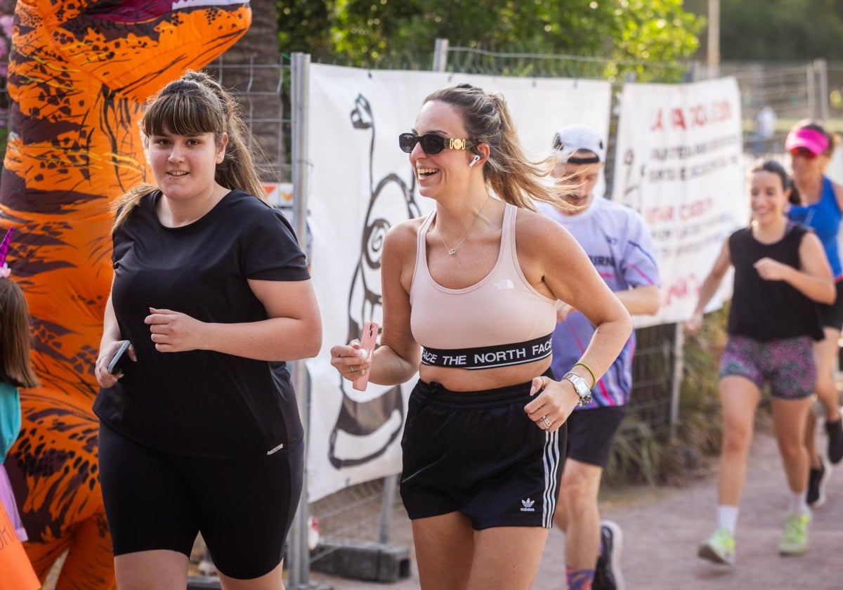 Participantes en uno de los eventos de running celebrados recientemente en Valencia.