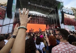 Un concierto del Festival de les Arts de la edición anterior.