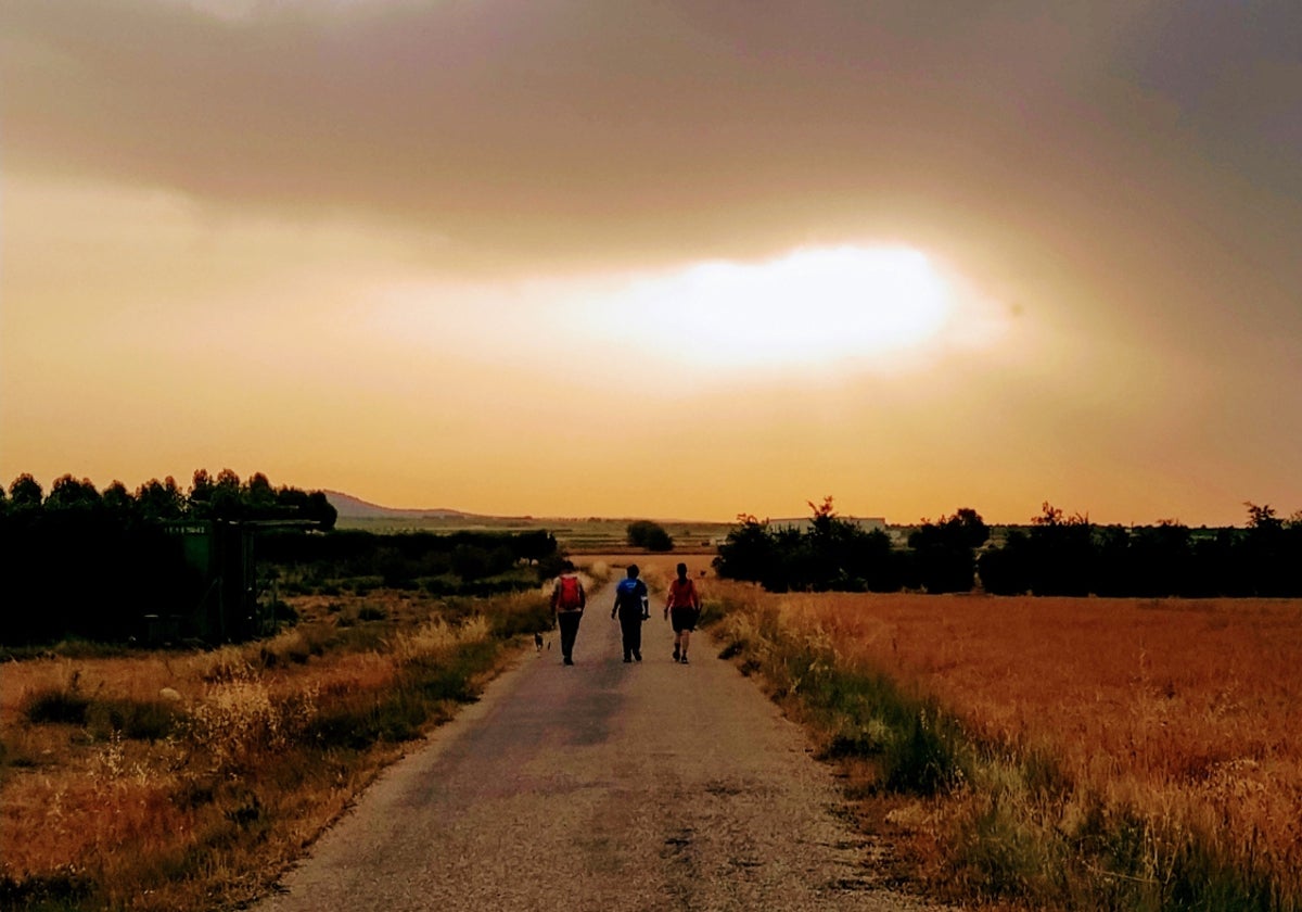 Senderismo en la comarca Requena-Utiel.