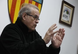 Fede Sagreras ,presidente de la Agrupación.