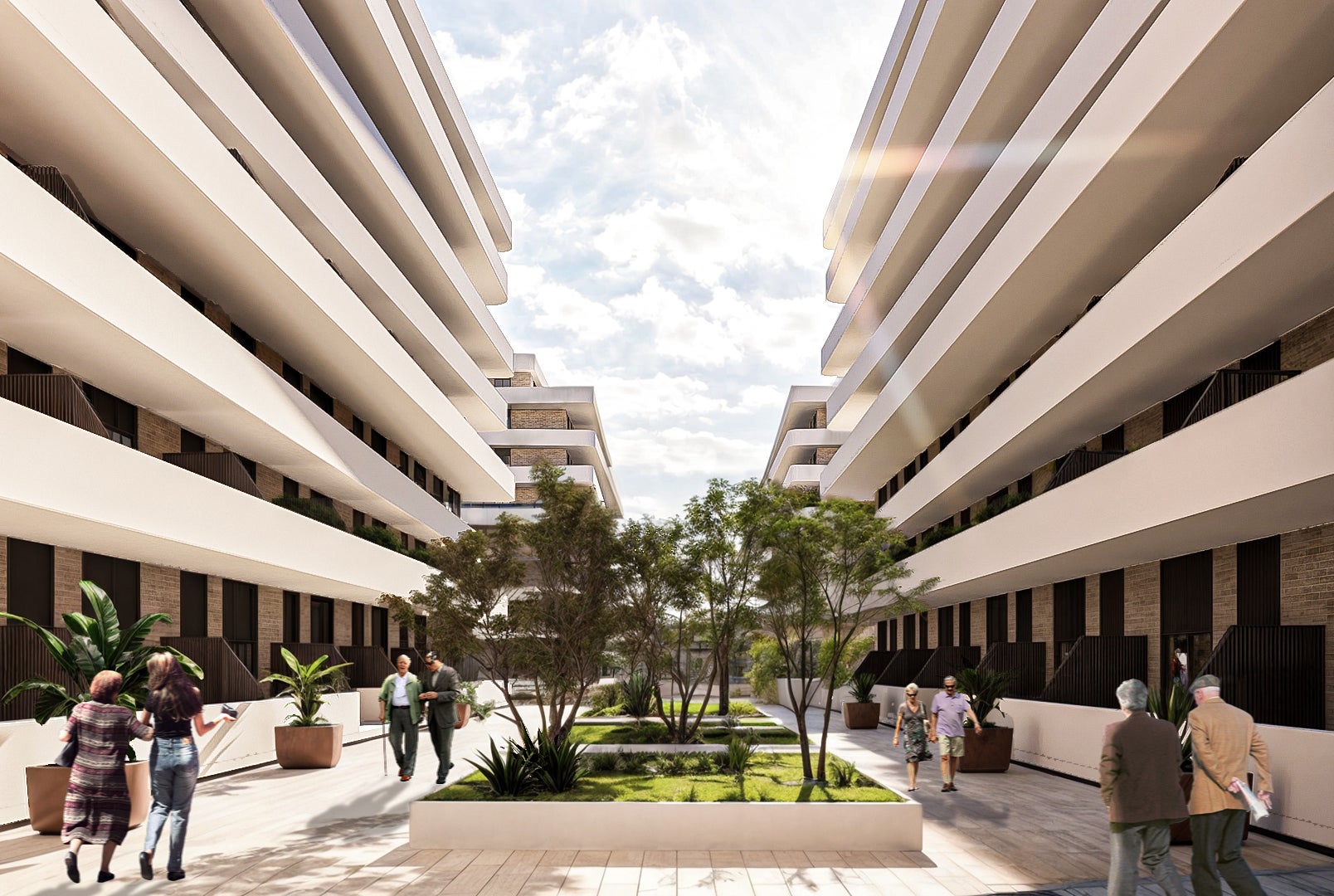Imagen principal - La empresa valenciana que se dedica a proyectar resorts como alternativa a las residencias de mayores