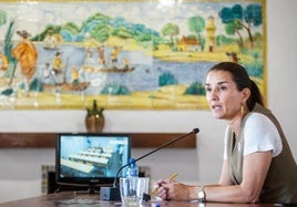 Ruth Merino, consellera de Hacienda.