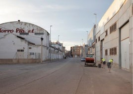 Poígono industrial de l'Alcúdia.