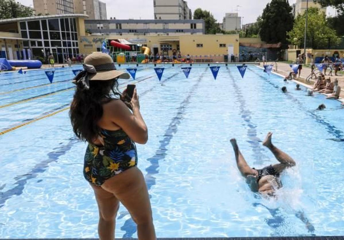 Piscina del Parque del Oeste.