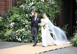 Las imágenes de la boda del duque de Westminster y Olivia Henson en Chester