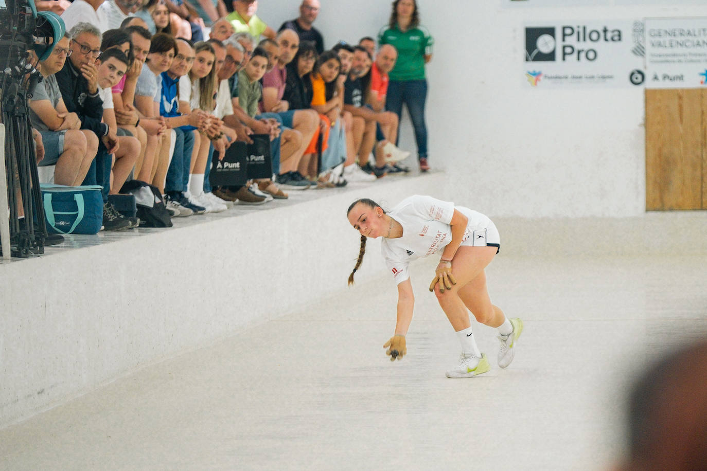 Fotos de Victoria, campeona del Individual femenino de pilota valenciana