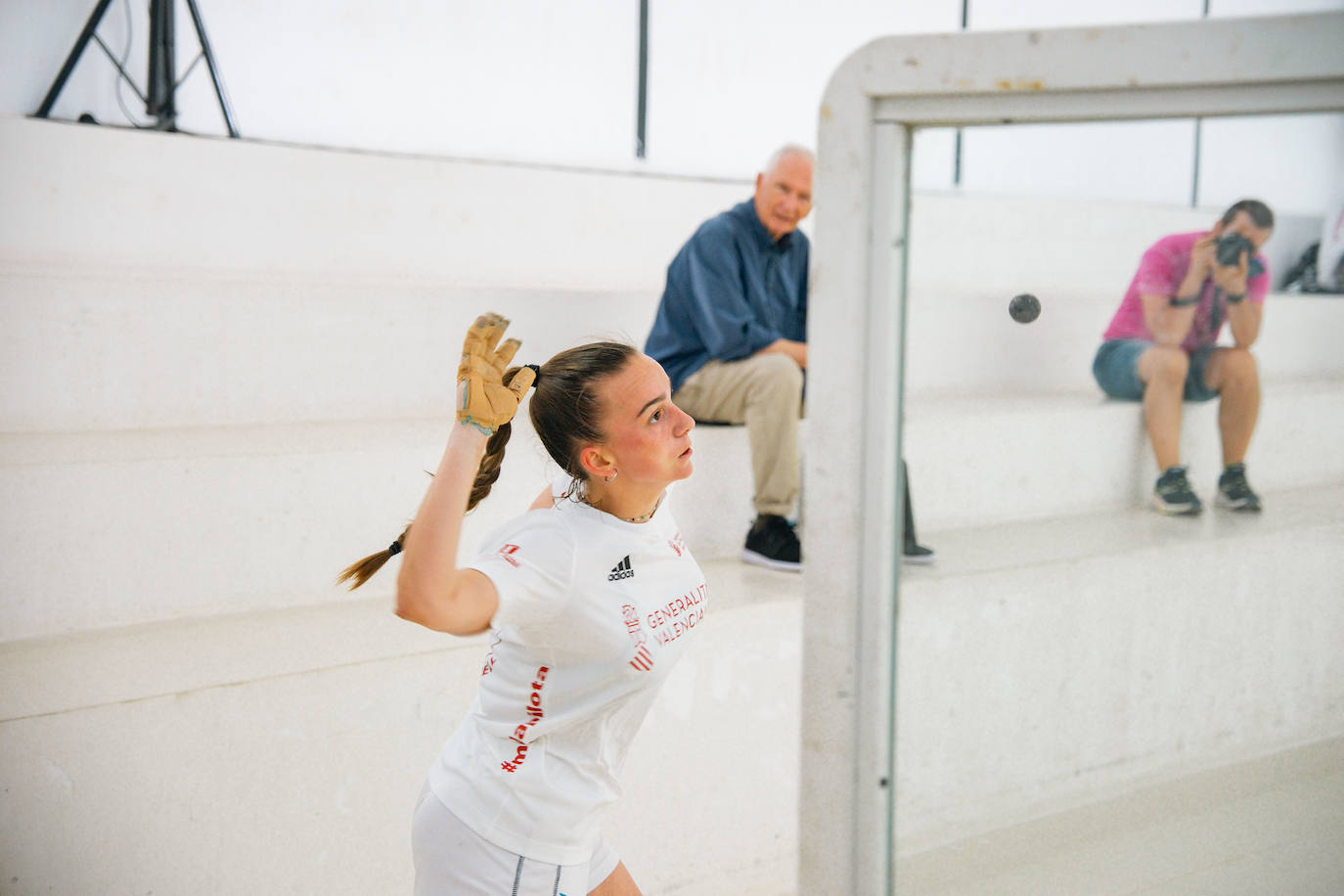 Fotos de Victoria, campeona del Individual femenino de pilota valenciana