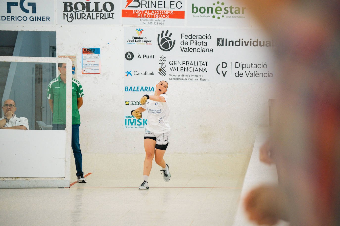 Fotos de Victoria, campeona del Individual femenino de pilota valenciana