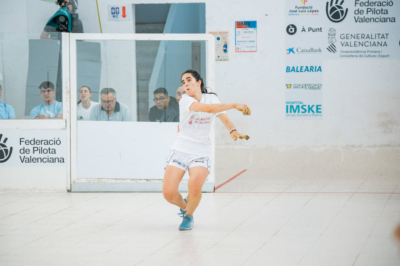 Fotos de Victoria, campeona del Individual femenino de pilota valenciana