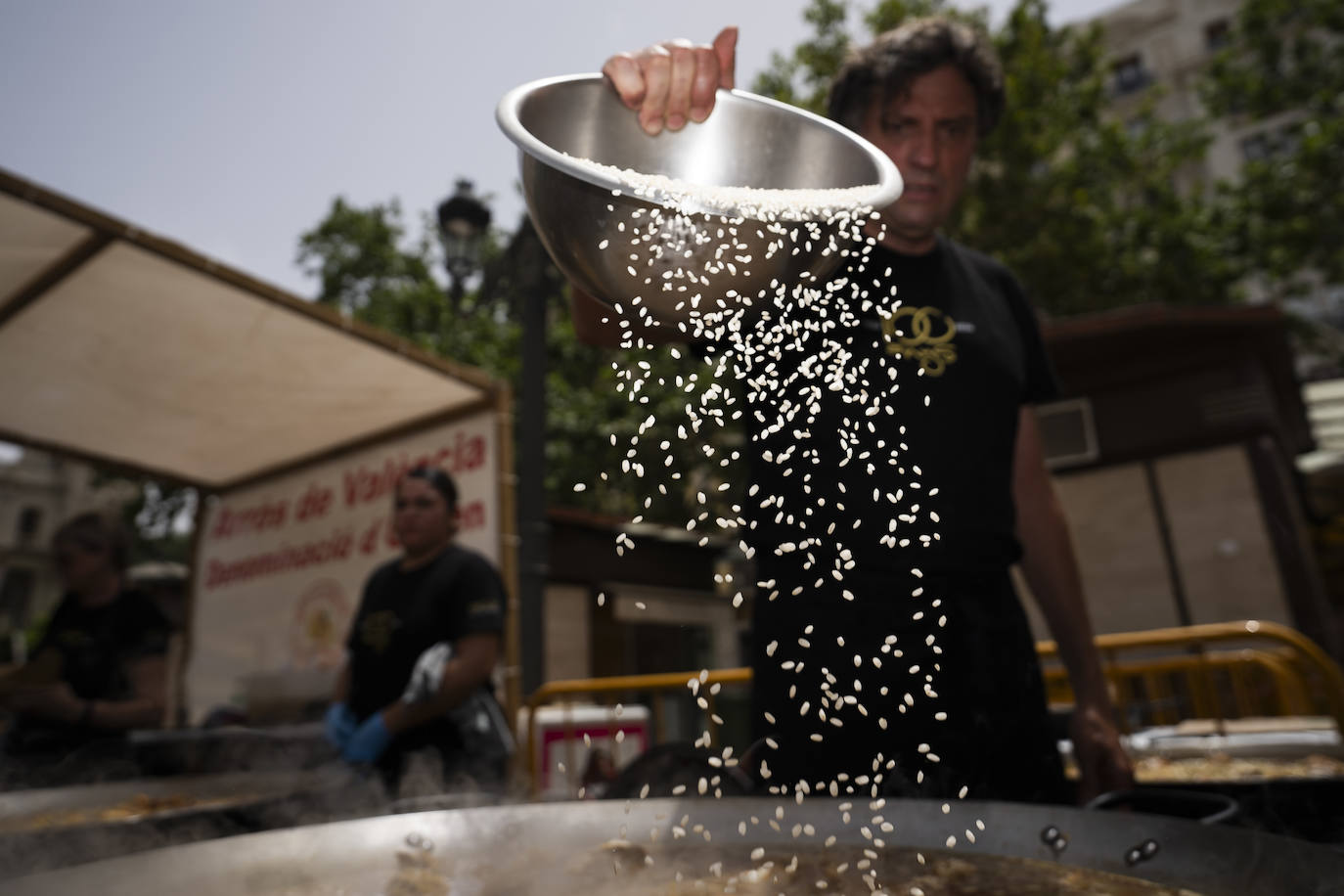 Fotos del festival Tastarros en la plaza del Ayuntamiento de Valencia