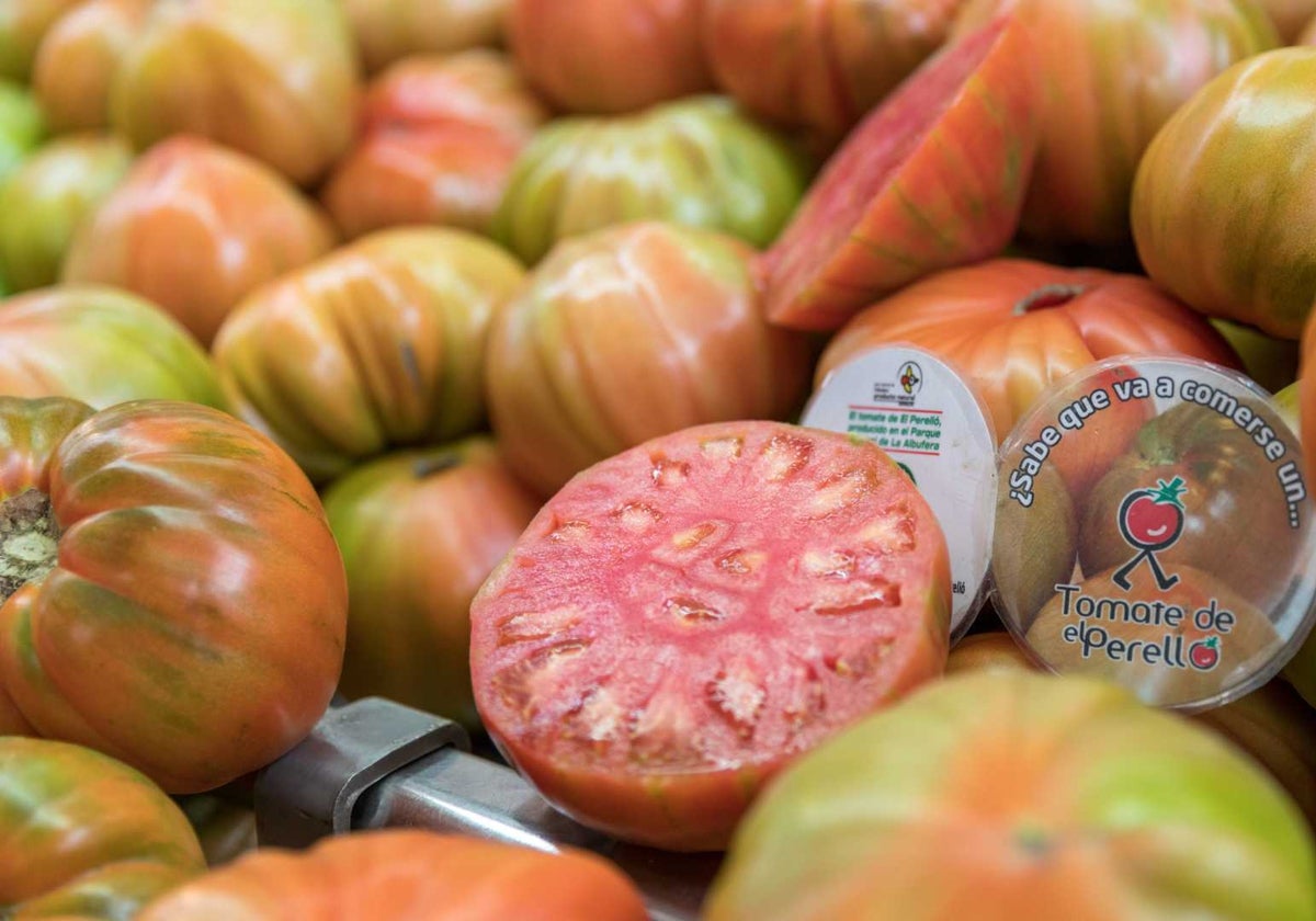 Tomates de El Perelló.