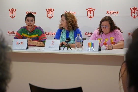 Presentación actos con motivo del Día del Orgullo en Xàtiva.